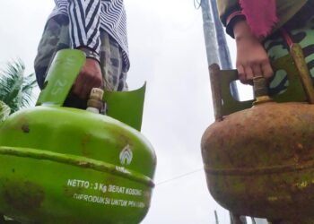 Penjual Gas 3 Kg di Tarakan Bisa Entah Siapa Saja dengan Harga 3 Kali Lipat