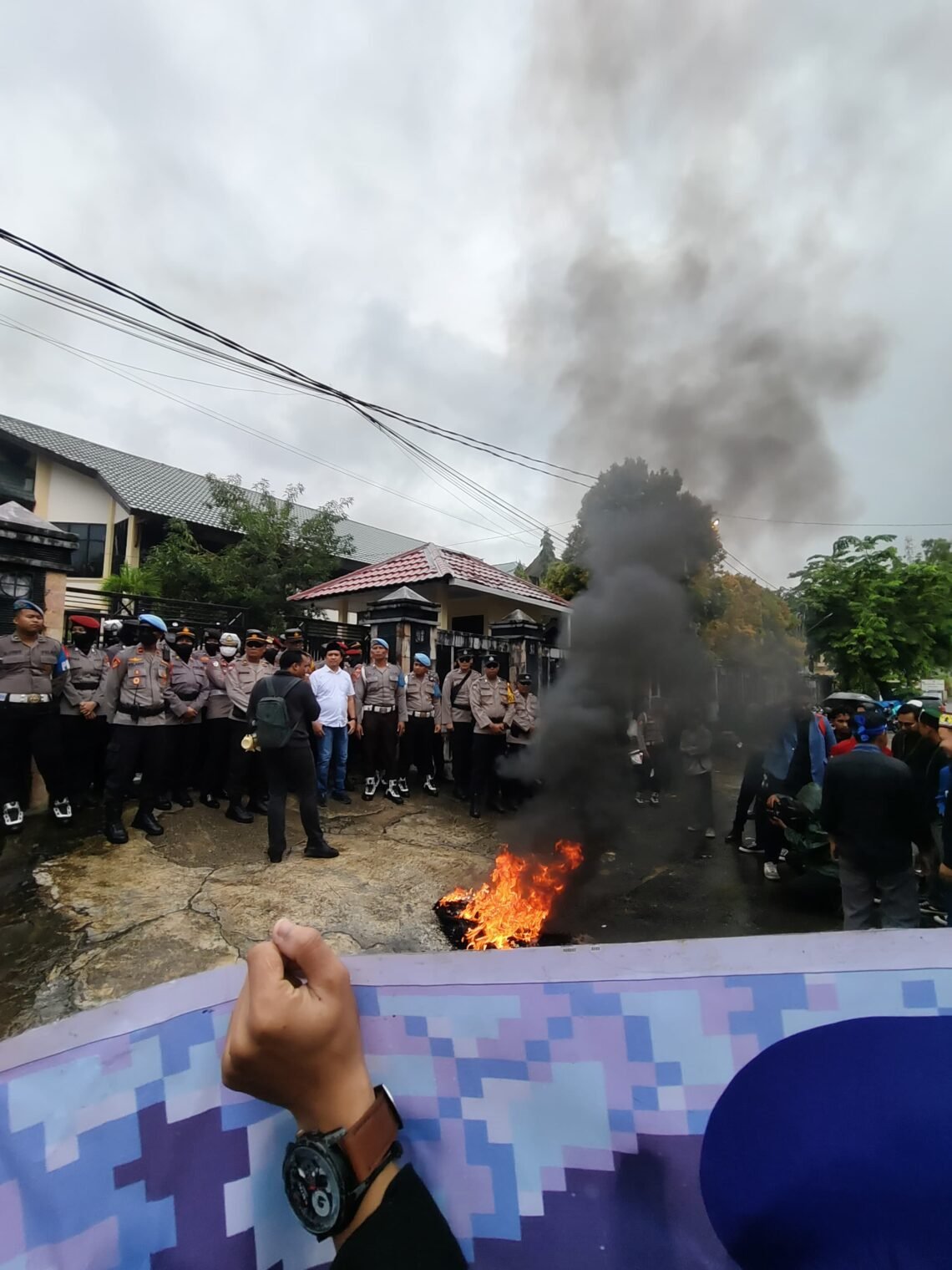 Mahasiswa Tarakan Juga Unjuk Rasa Tolak RUU TNI