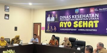 Kunjungi Dinkes, Anggota DPD RI Herman Dorong Pengendalian MBDK di Kaltara