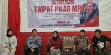Herman Kembali Sosialisasikan 4 Pilar MPR