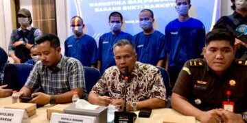 BNNP Kaltara Bekuk 5 Pengedar Sabu di Tiga Lokasi Berbeda 