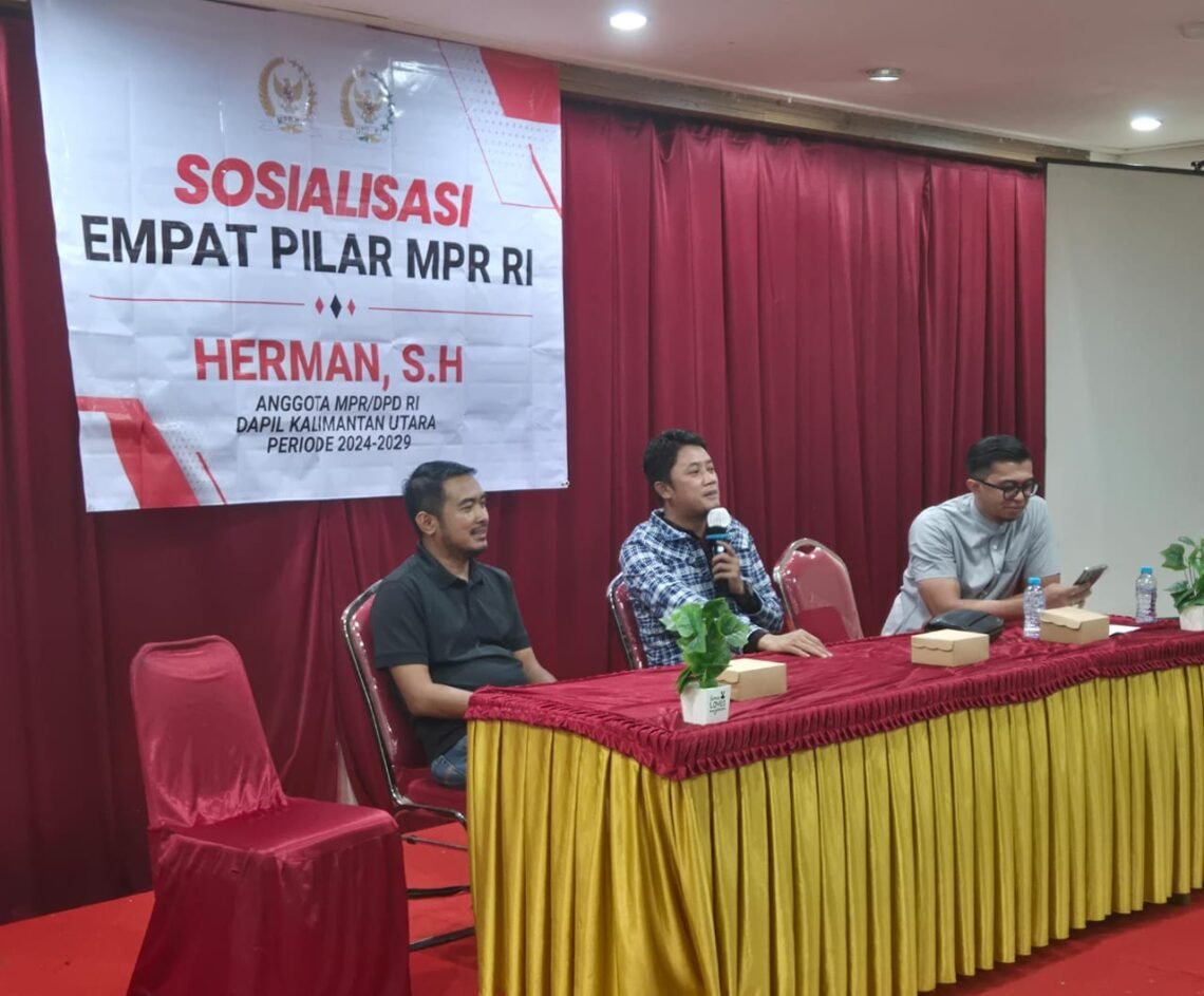 Herman Kembali Sosialisasikan 4 Pilar MPR RI