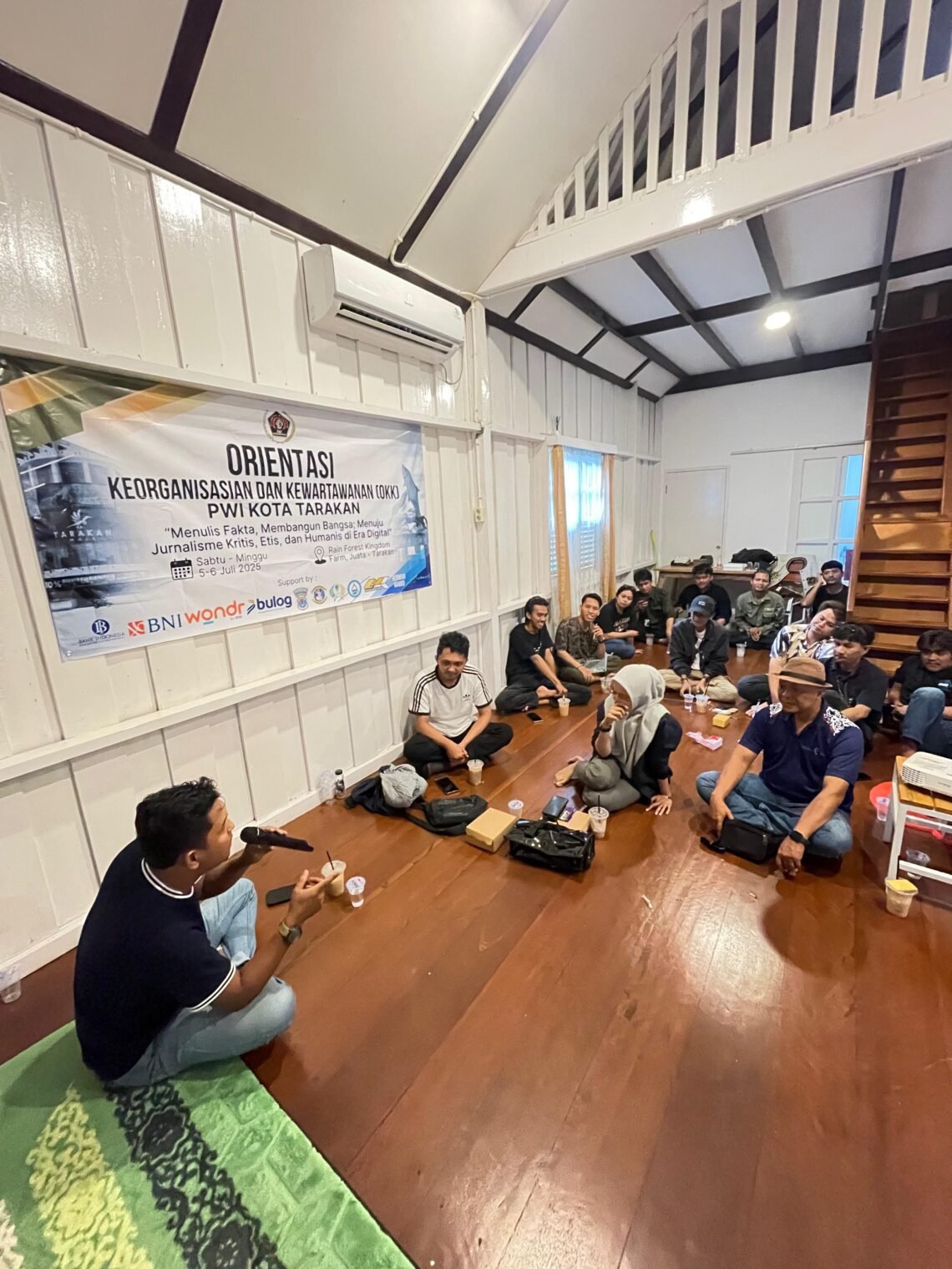 14 Jurnalis Tarakan Ikuti OKK Perdana PWI di Alam Terbuka