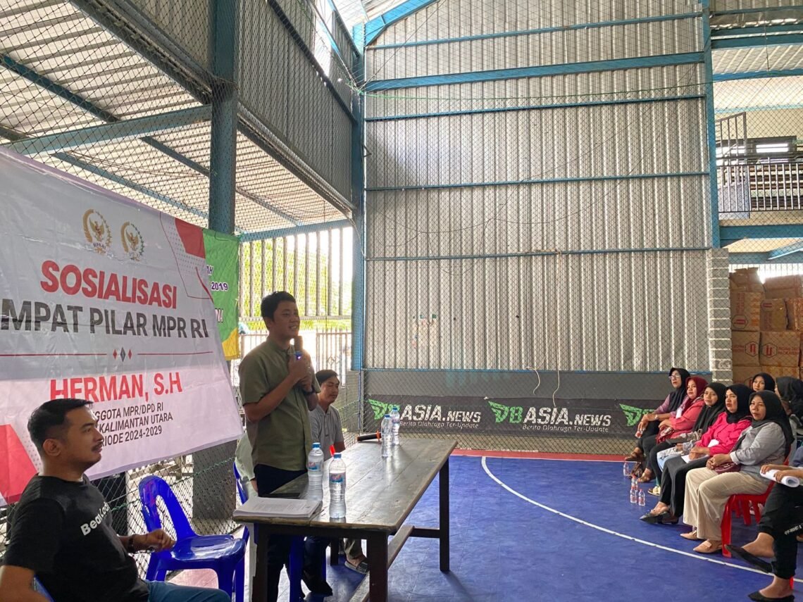 Senator Herman Sosialisasikan 4 Pilar MPR di Tarakan   