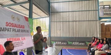 Senator Herman Sosialisasikan 4 Pilar MPR di Tarakan   