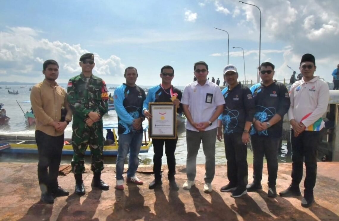 Lomba Mancing Bupati Cup Nunukan Pecahkan Rekor MURI