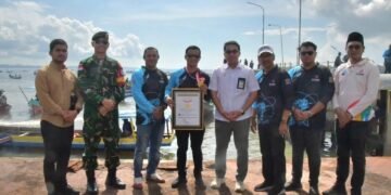 Lomba Mancing Bupati Cup Nunukan Pecahkan Rekor MURI