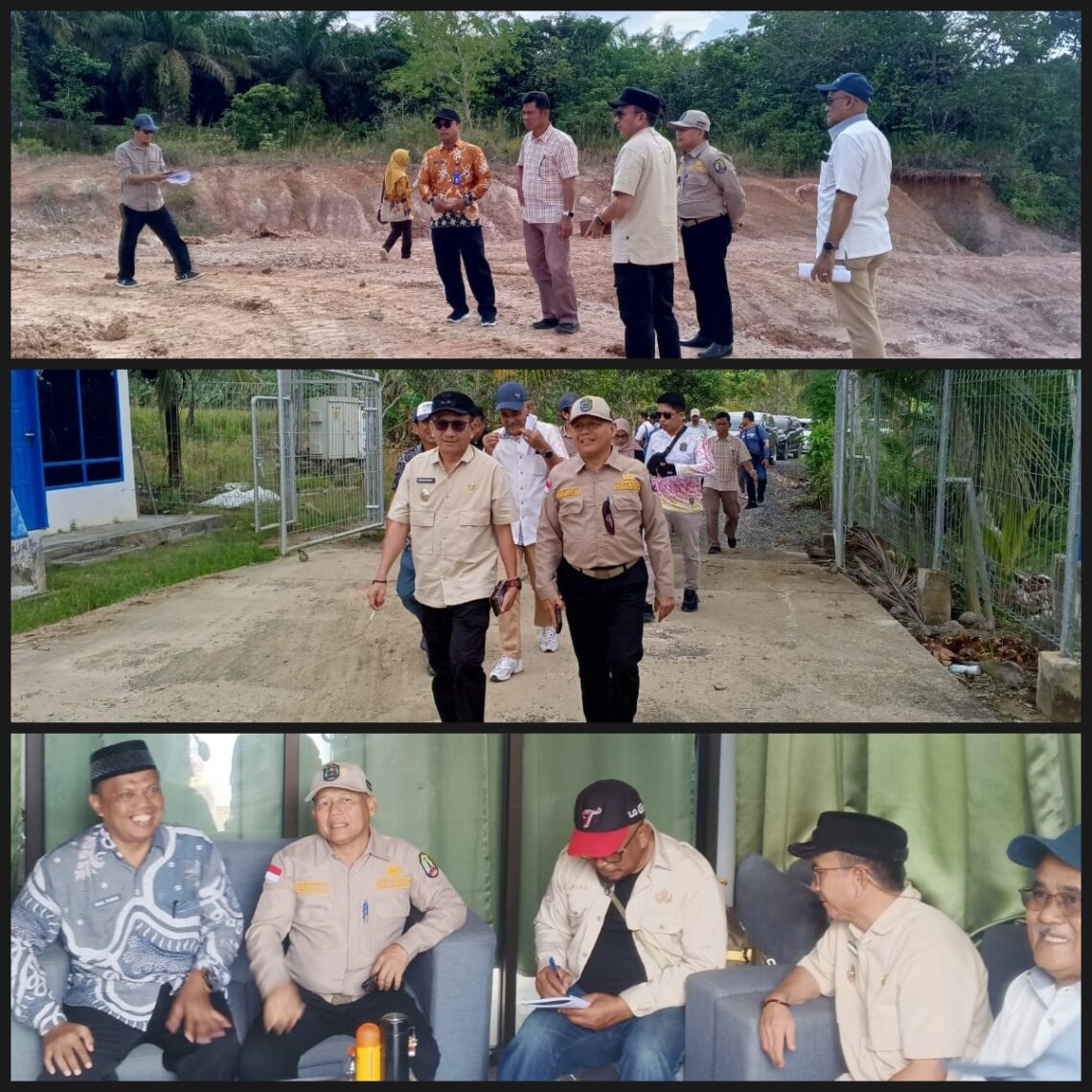 Wakil Bupati Nunukan Tinjau Tiga Proyek di Wilayah Sebatik