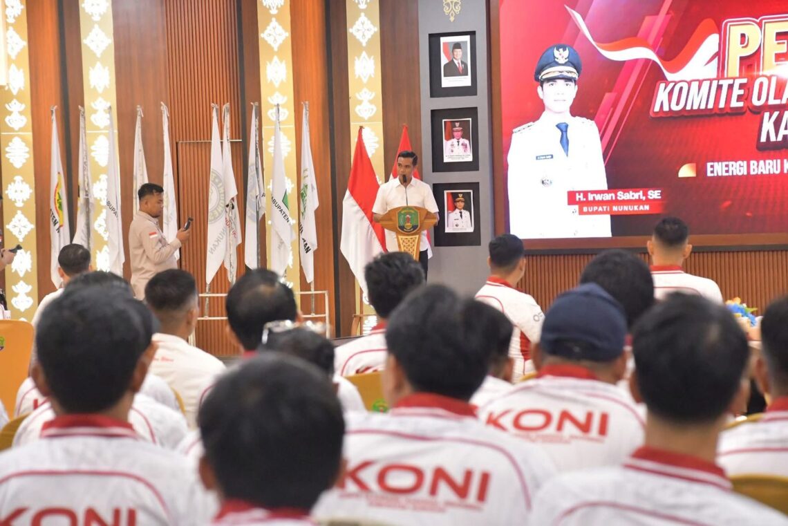 Bupati Irwan Sabri Harap KONI Nunukan Lahirkan Ide Segar