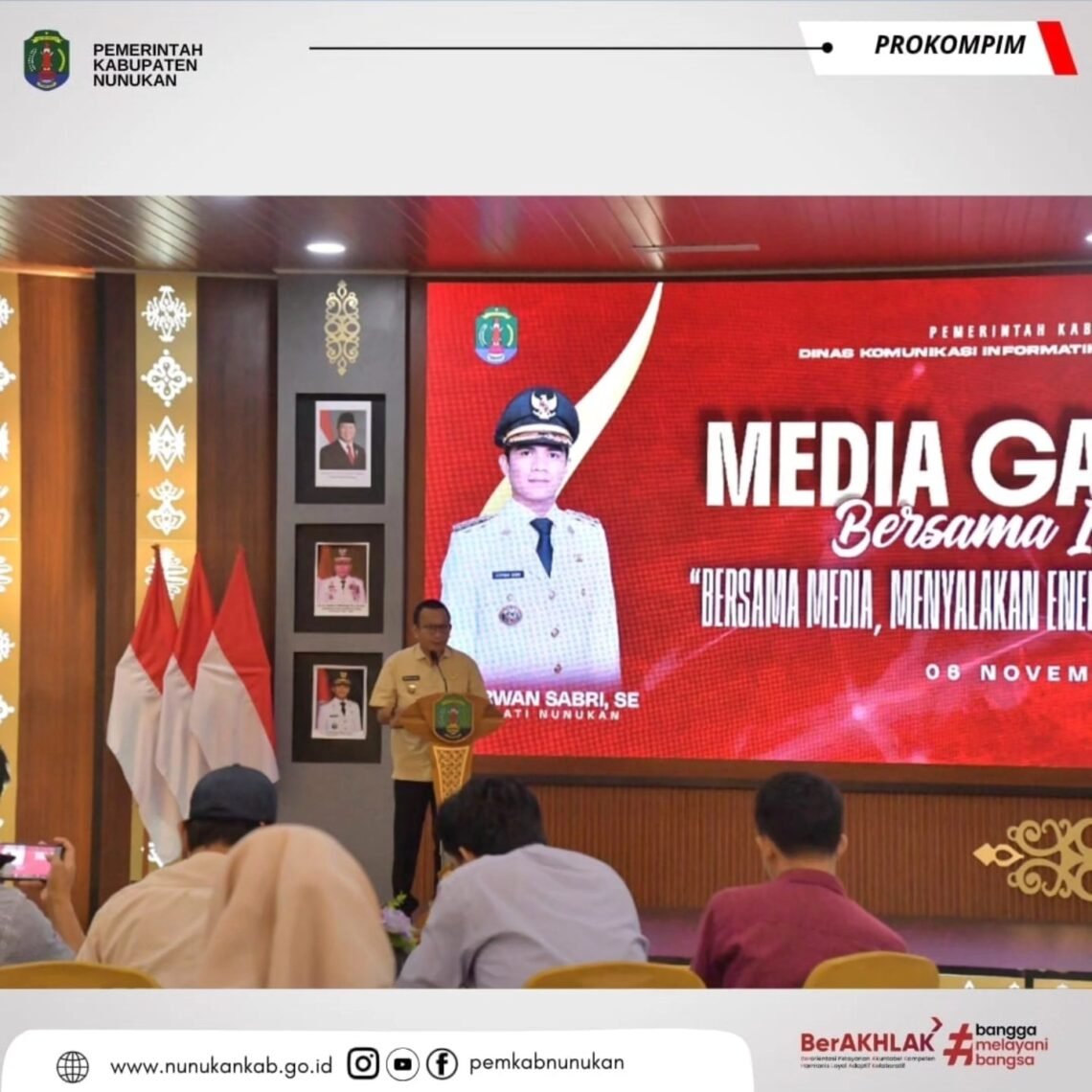 Kata Wabup Hermanus untuk Media: Sajikan Juga Prestasi Pemda atau Warga