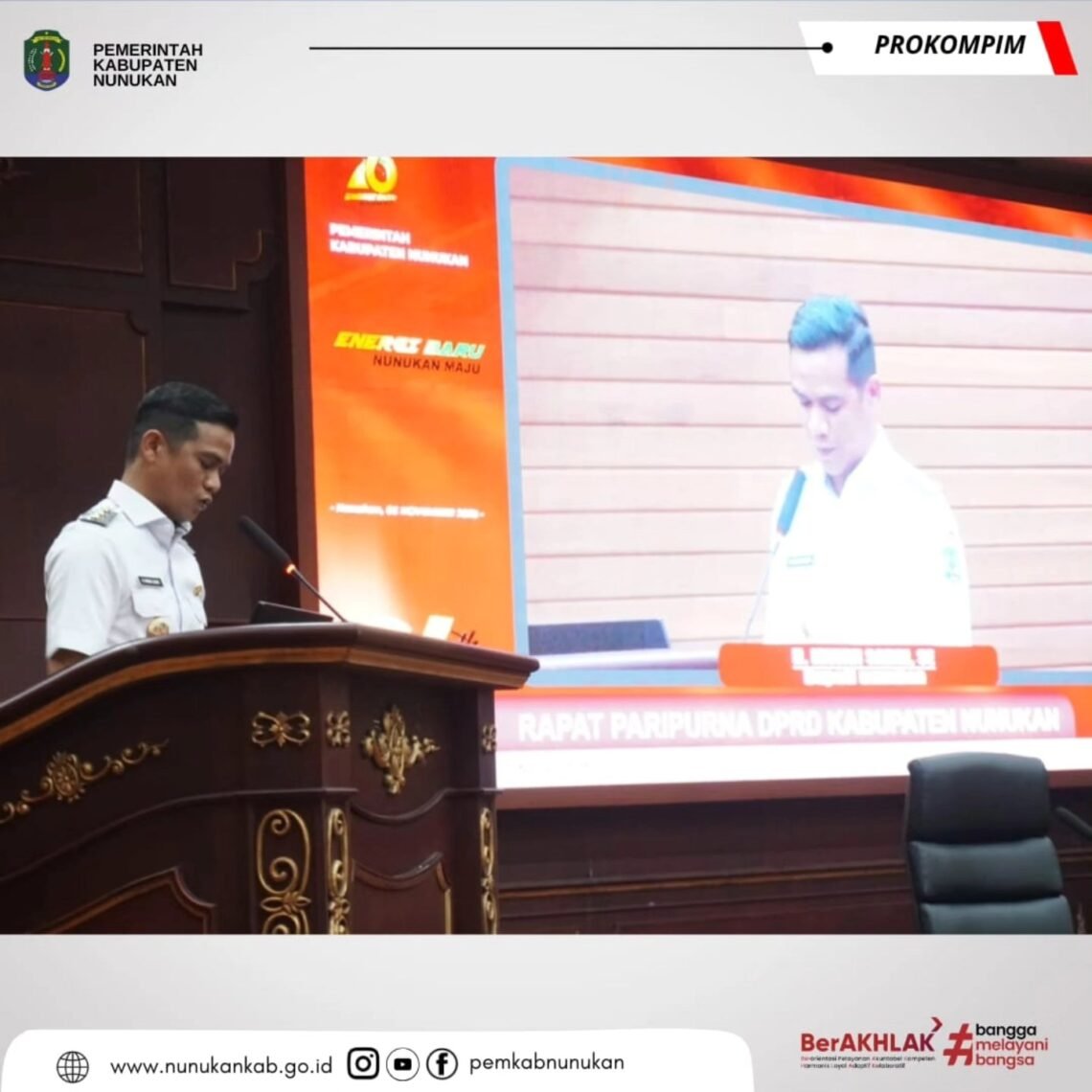 Bupati Nunukan Jawab Pandangan Fraksi DPRD Soal Pembentukan Tiga Desa Baru