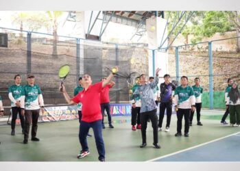 Open Tournament Bupati Cup Tenis Nunukan Diikuti Peserta dari Malaysia