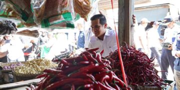 Usai Tinjau Sembako di Pasar Jelang Nataru, Bupati Nunukan: Tak Perlu Khawatir