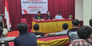 Sambangi Kaum Milenial Tarakan, Herman SH Tekankan Pancasila sebagai Benteng Digital