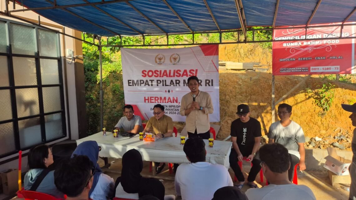 Tutup Rangkaian Sosialisasi, Herman Ajak Warga Tarakan Melek Hak Konstitusi