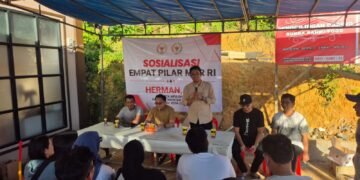 Tutup Rangkaian Sosialisasi, Herman Ajak Warga Tarakan Melek Hak Konstitusi