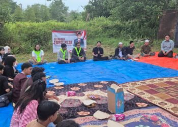 Sambangi Mahasiswa di Pantai Amal, Herman SH Tekankan Peran Pemuda Jaga Pilar Bangsa
