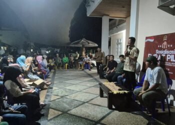 Serap Aspirasi Warga Karang Anyar Pantai, Herman SH Sosialisasikan Empat Pilar di Kediaman Tokoh Masyarakat