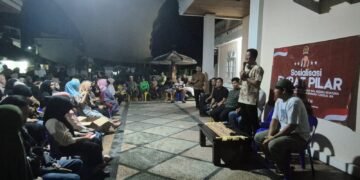 Serap Aspirasi Warga Karang Anyar Pantai, Herman SH Sosialisasikan Empat Pilar di Kediaman Tokoh Masyarakat