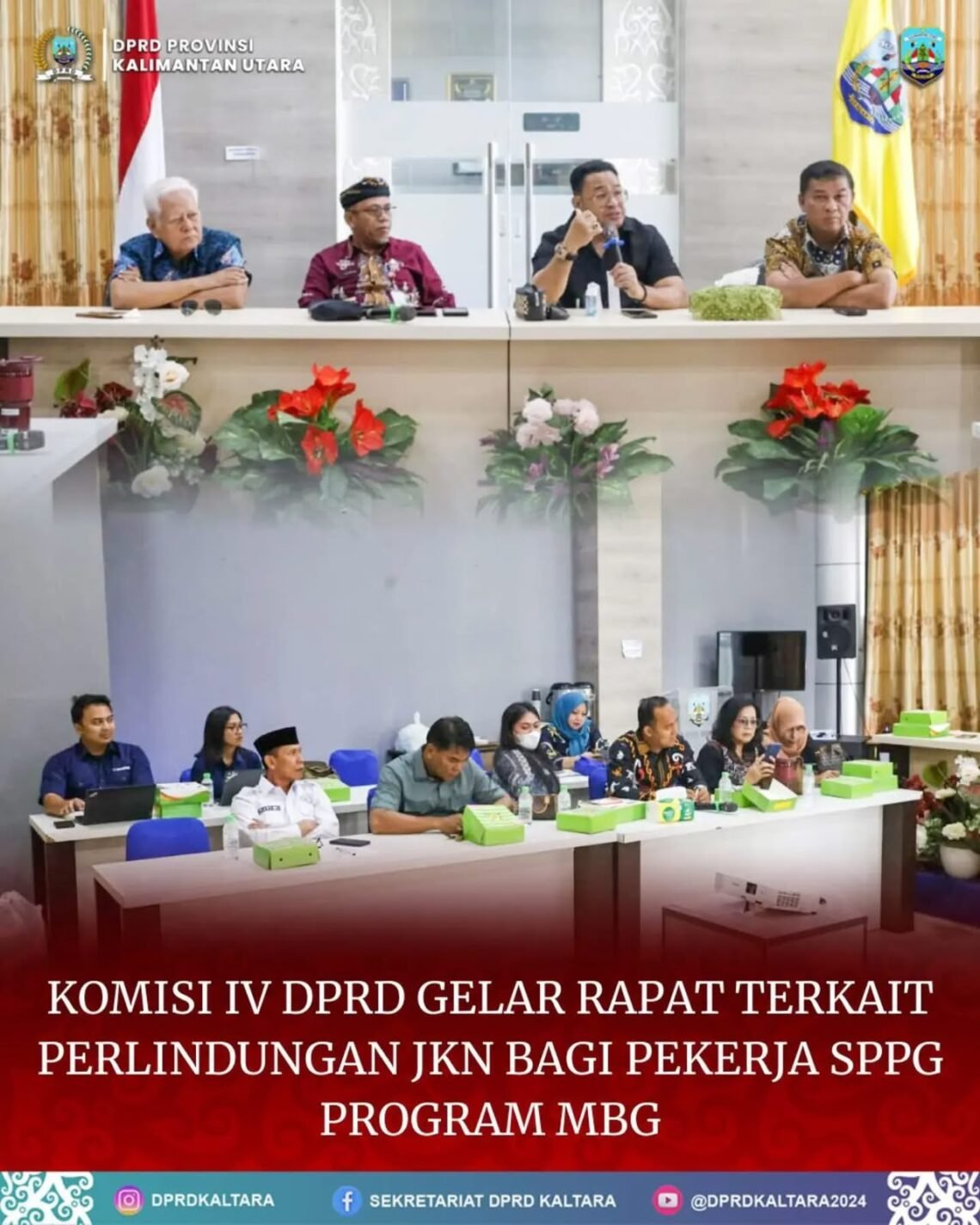 Komisi IV Bahas Perlindungan JKN bagi Pekerja SPPG