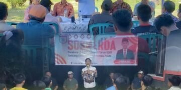 Anggota DPRD Kaltara Sosialisasikan Perda tentang Keterbukaan Informasi Publik di Nunukan