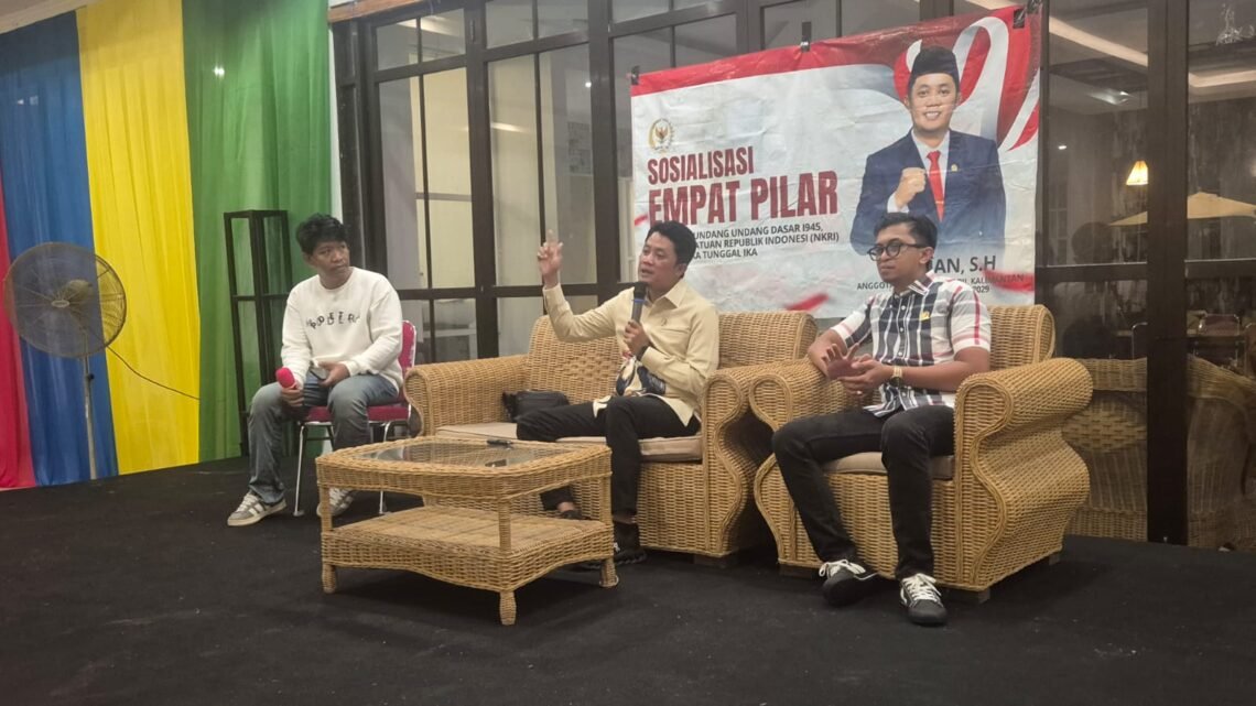 Herman DPD Ingatkan Warga untuk Pedomani 4 Pilar MPR RI