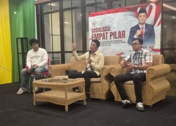 Herman DPD Ingatkan Warga untuk Pedomani 4 Pilar MPR RI