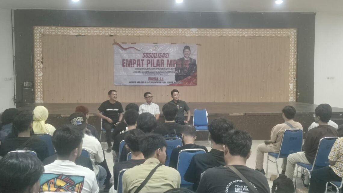 Herman DPD Kaltara Gencarkan Sosialisasi Empat Pilar MPR RI